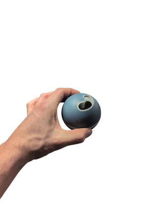 Trixie Snackbal Hond Kunststof / Tpr Blauw - Intelligentiespel met snackdispenser