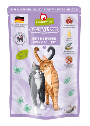 GranataPet Delicatessen Pouch Ente & Geflügel 85 g