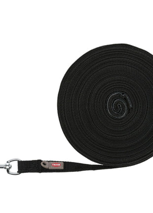 Trixie Schleppleine, 15 m / 20 mm, schwarz