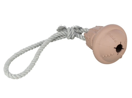Trixie Zabawka Świąteczna dla psa Dzwonek z linką beżowy 12/36cm [TX-92018]