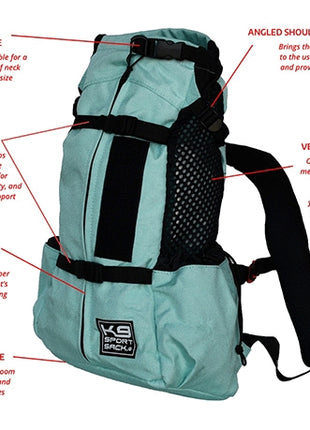 K9 Sport Sack® AIR 2 Hondenrugzak Mint – Maat L – afbeelding 2