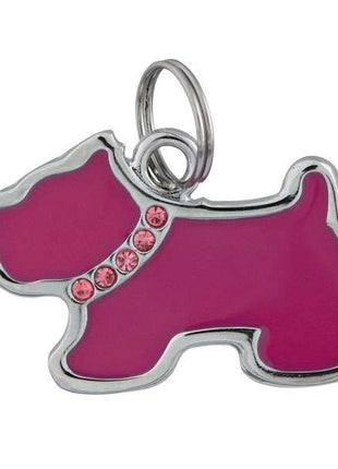 Trixie Schmuck-Adressanhänger Hund mit Strass