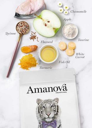 Amanova Cat Adult Fish Delicacy White Fish - biała ryba 1,5kg