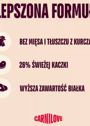 Carnilove Cat Active Duck & Pheasant Sterilised - kaczka i bażant 400g