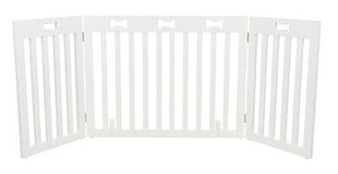 Trixie Afsluithek Wit 3 Panelen