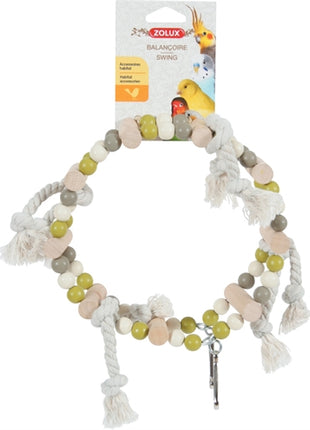 Zolux Schommel Houten Wiel Met Kralen Assorti