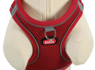 Zolux Szelki oddychające z siatki M czerwone