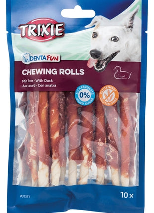Trixie Denta Fun Duck Chewing Rolls