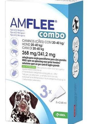 Krka Amflee Combo Spot On Hond