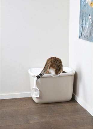 Savic Kattenbak Hop In Wit / Mokka