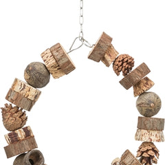 Trixie Ringschommel Hout / Dennenappels Naturel
