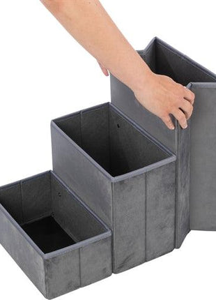 Trixie Hondenmand Huis Harvey Met Trap Grijs / Wit