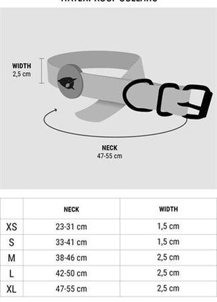 Morso Halsband Hond Waterproof Gerecycled Black Zwart