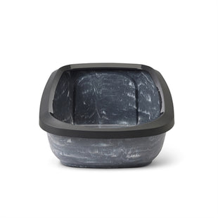 Savic Kattenbak Aseo Jumbo Marble Grijs / Zwart