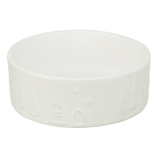 Trixie Voerbak Hond Keramiek Wit