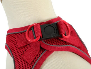 Zolux Szelki oddychające z siatki XS czerwone