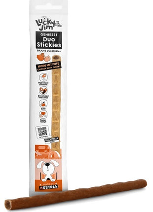 Lucky Jim DuoStickies Kurczak i indyk 15g