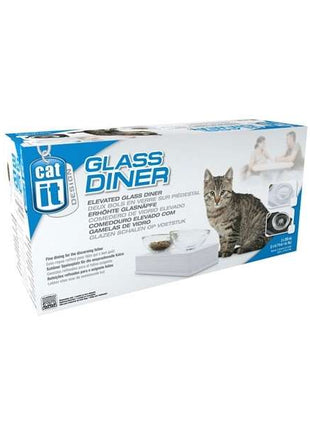 CATIT Style Glass Diner Doppelnapfständer