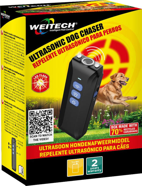 Weitech Ultrasone Hondenverjager WK0107