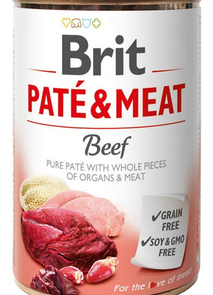 Brit Pate & Meat Dog Beef puszka 400g