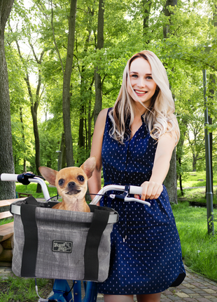 AFP Travel Dog - Easy-go Bicycle Pet Basket