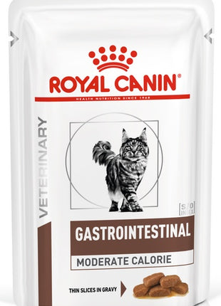 Royal Canin Veterinary Diet Feline Gastrointestinal Moderate Calorie saszetka 85g