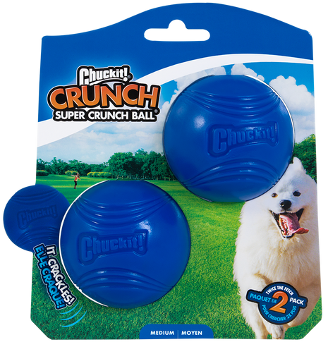 Chuckit! Super Crunch Ball M (2-pack)