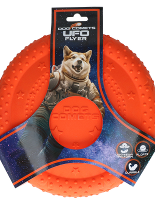 Dog Comets UFO Flyer Oranje