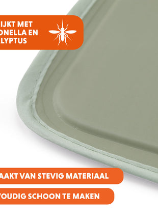 Coolpets Gel Cooling Mat Olijfgroen