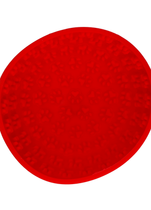 Eat Slow Live Longer Lick Mat Wobble Bowl Rood