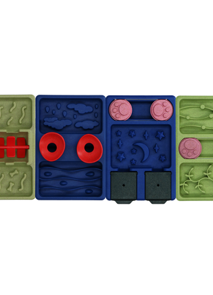 Eat Slow Live Longer Mini Puzzle Lush Jungle
