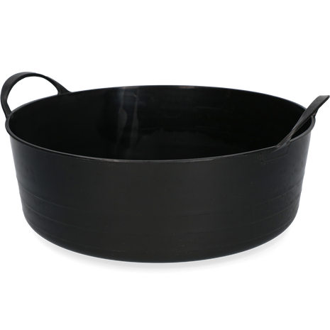 Emmer V-Trug Flexi 6 l Zwart