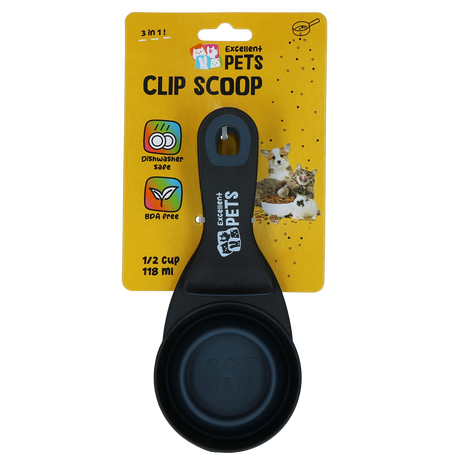 Excellent Pets Voerschep met Sluitclip 0,5 cup