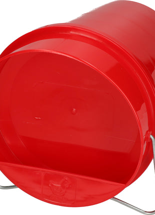 Gaun Pluimvee Drinkemmer Kunststof 6 l Rood