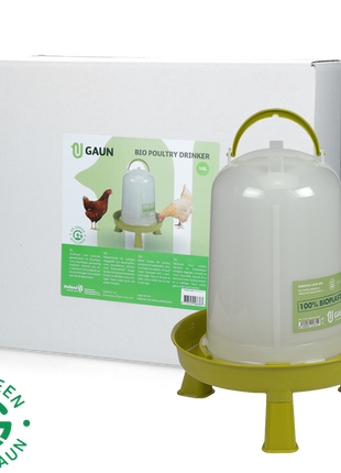 Gaun Pluimvee Drinktoren op Pootjes Bio Limoengroen 10 l