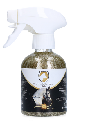 Excellent Horse Hi Gloss Glitter Spray Gold 250 ml