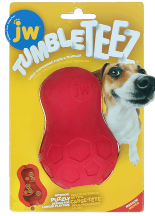 JW Tumble Teez Rood - M