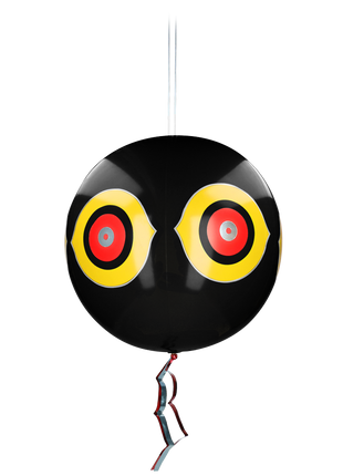 Knock Pest Schrikballon Zwart
