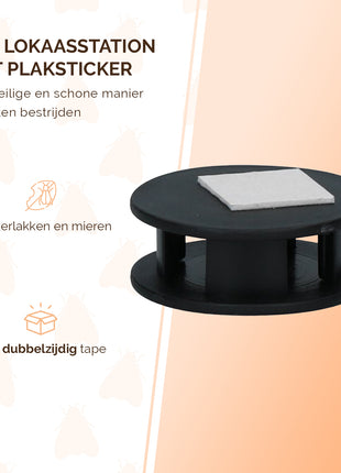 Knock Pest Gel Lokaasstation met plaksticker