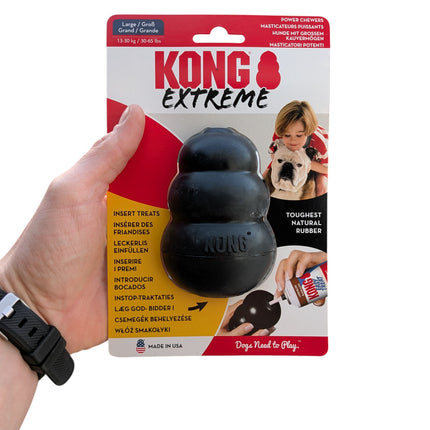 Kong Extreme Zwart - interactief speelgoed
