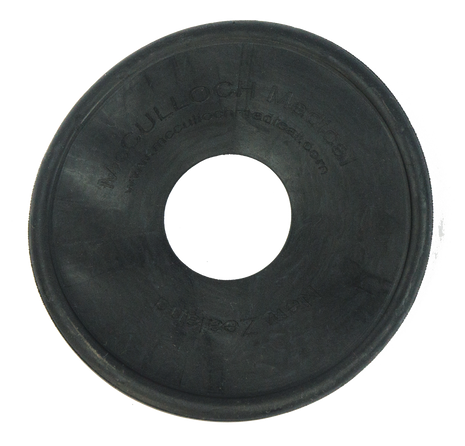 Lam redder Small zwart rubber Diaphragm 25mm
