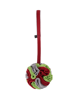 Minus One Fleece Dog Tug Toy Ball