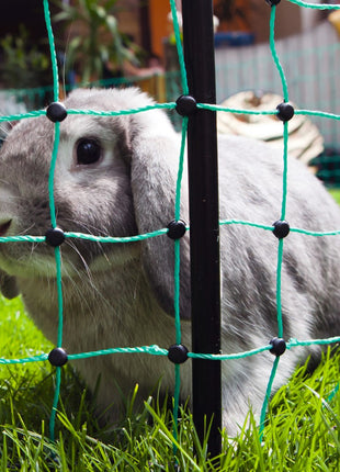 Net afrast konijn 65 cm, enkelpunt 12 m.