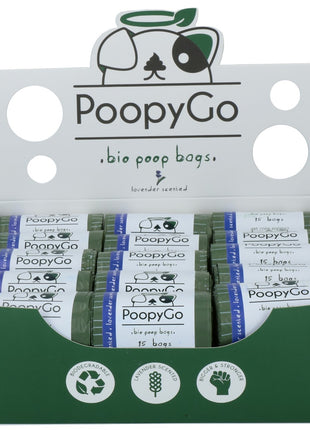 PoopyGo Eco friendly single roll lavendelgeur