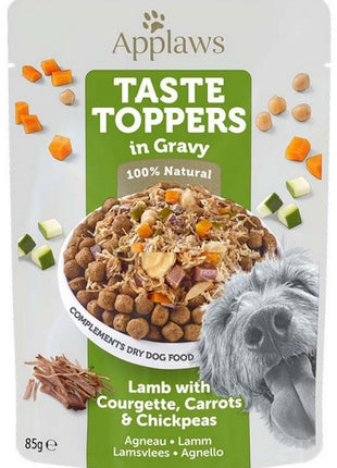 Applaws Taste Toppers Saszetka dla psa - jagnięcina, cukinia i marchew w sosie 85g