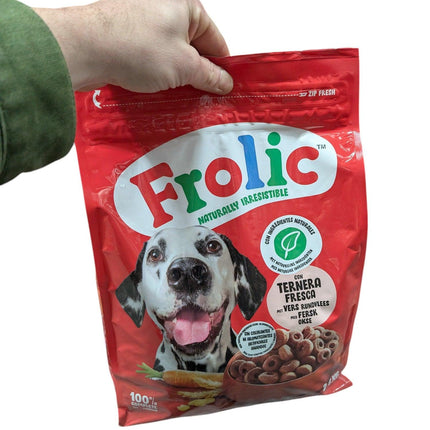 Frolic Droog Met Rundvlees - Goedkope hondenvoeding met rund en groenten - 2,6 kg