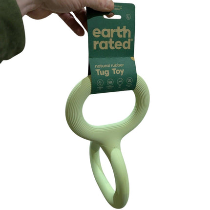 Earth Rated Tug Toy Rubber - Interactief trekspeeltje voor eindeloos speelplezier