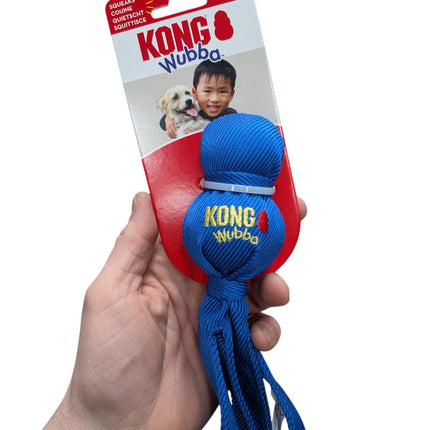 Kong Wubba Puppy Assorti - Onverslijtbare en extra stevige nylon stof met ballen