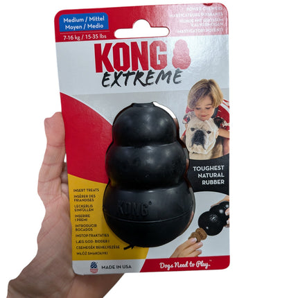Kong Extreme Zwart - interactief speelgoed