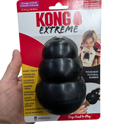 Kong Extreme Zwart - interactief speelgoed